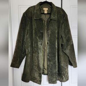 Suede Leather Jacket